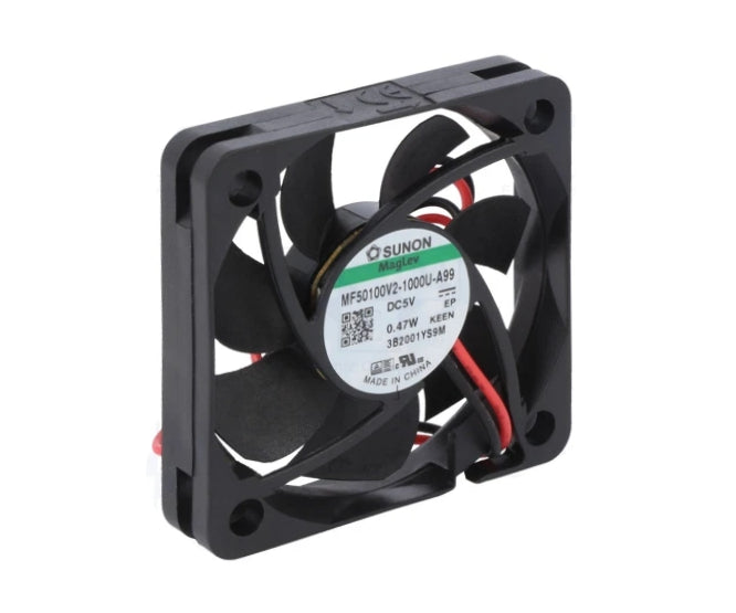 5 Vdc Axial Fan 50sqx10mm Vapo 11 Cfm Lead Mf50100 V2 10000 A99