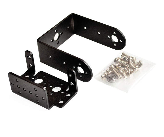 Metal Mounting Bracket Kit For Mg995 & 996 Servo Motor Mg995 - Livestainable.co.za