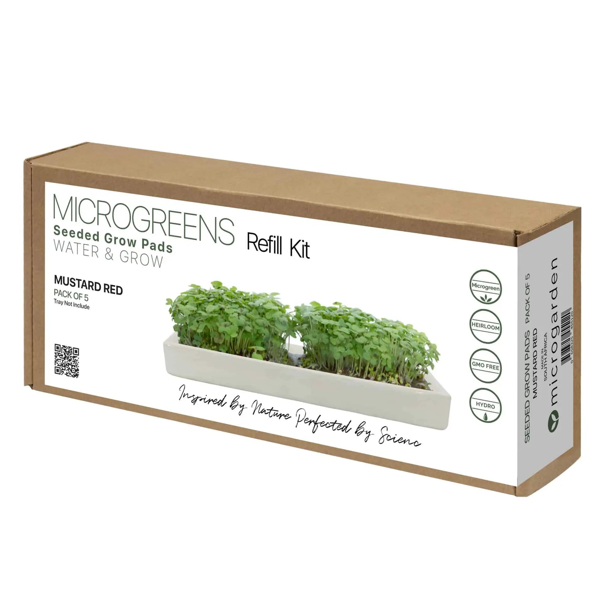 Microgreens Mustard Red Refill-Pack of 5