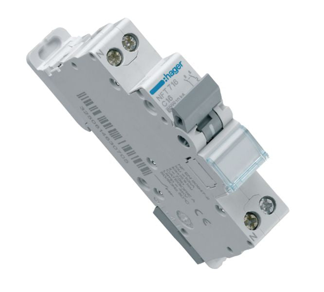 Circuit Breaker 4.5 Ka C Curve 1 Slot 1 P+N 2 A Mjt702