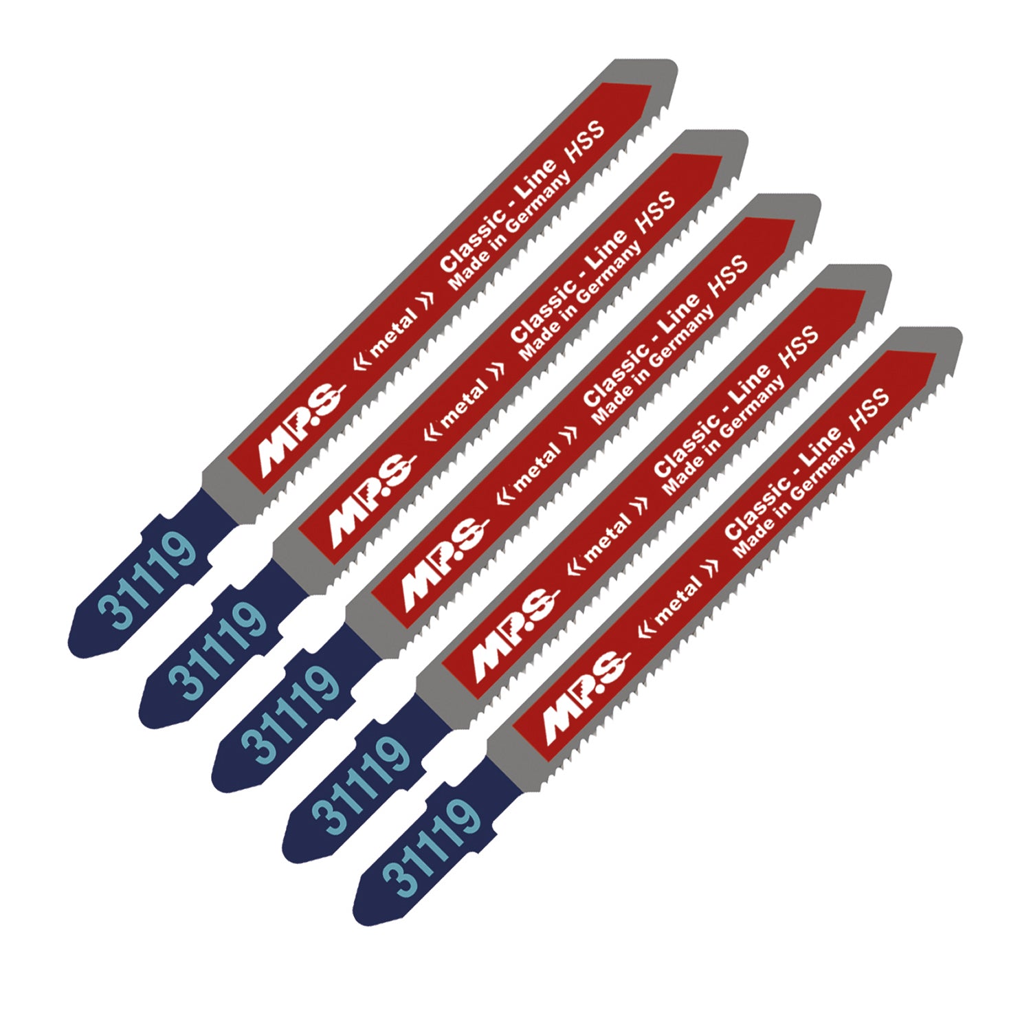 Mps Jigsaw Blade Metal T Shank 18 Tpi T118 A