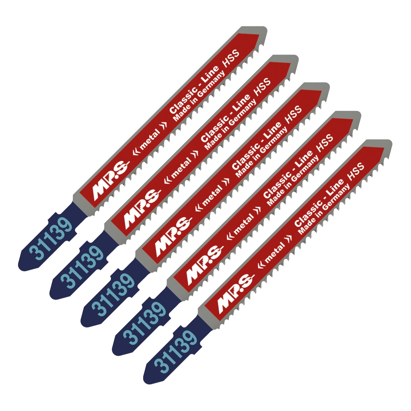 Mps Jigsaw Blade Metal T Shank 13 Tpi T118 B