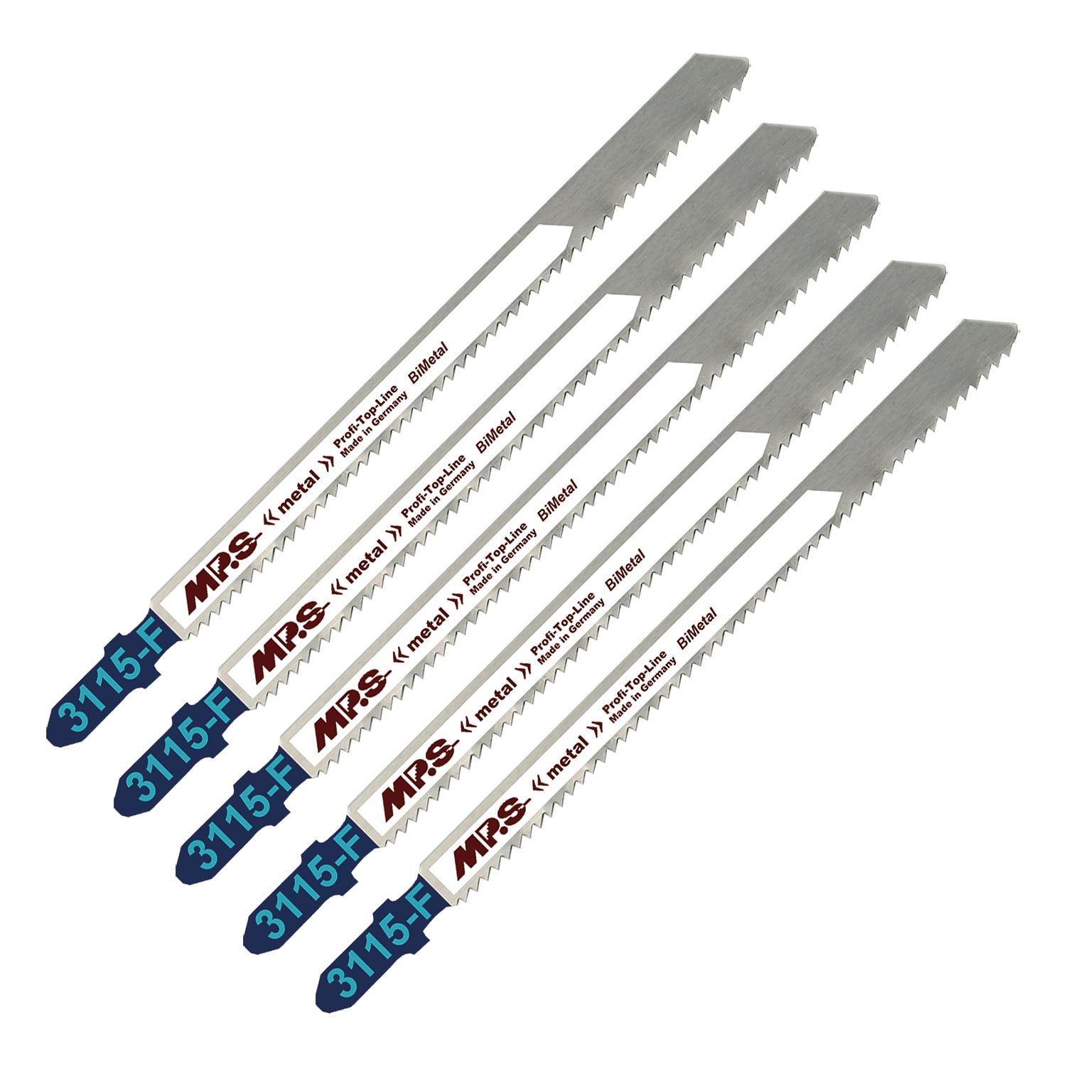 Mps Jigsaw Blade Metal Long T Sh.13 Tpi T318 B