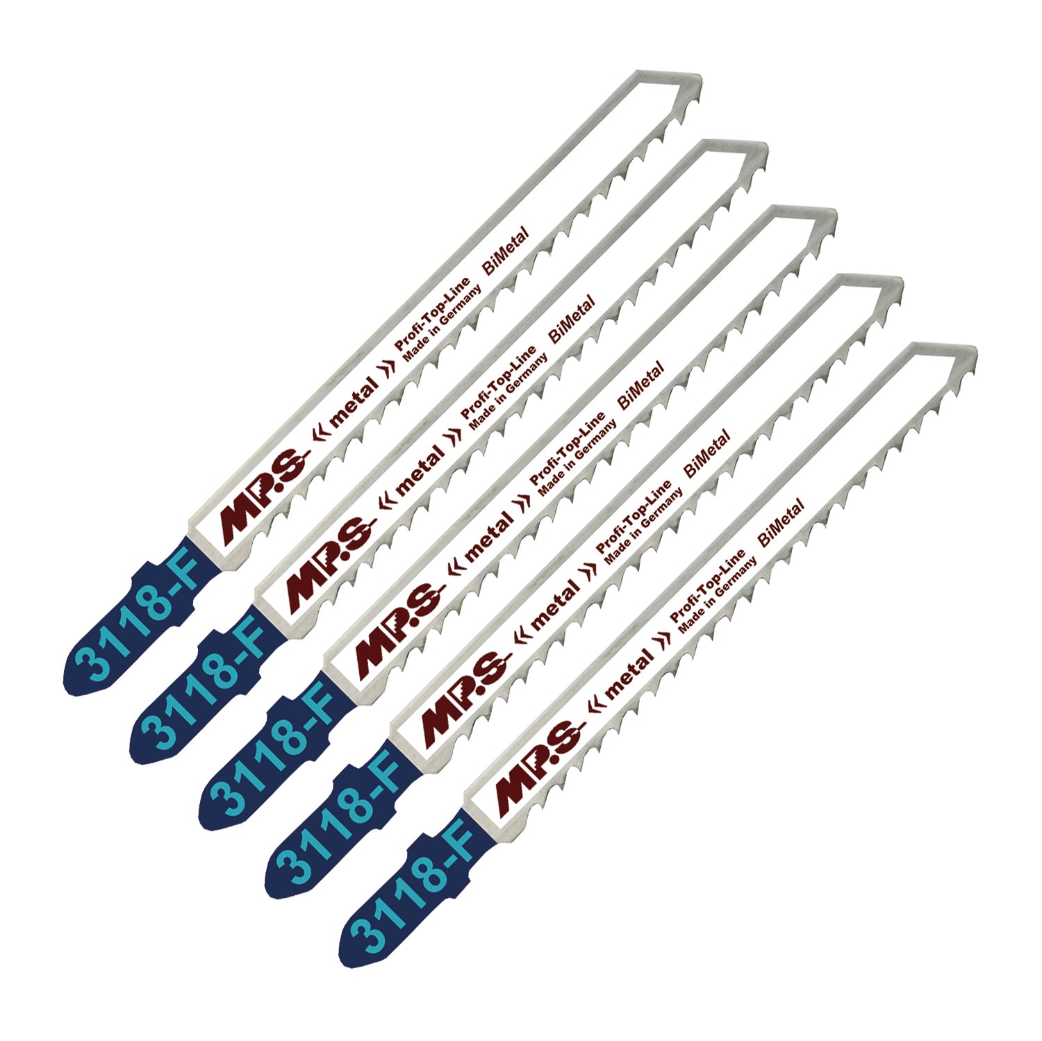 Mps Jigsaw Blade Alum./Plas 8 Tpi T Sh T127 D
