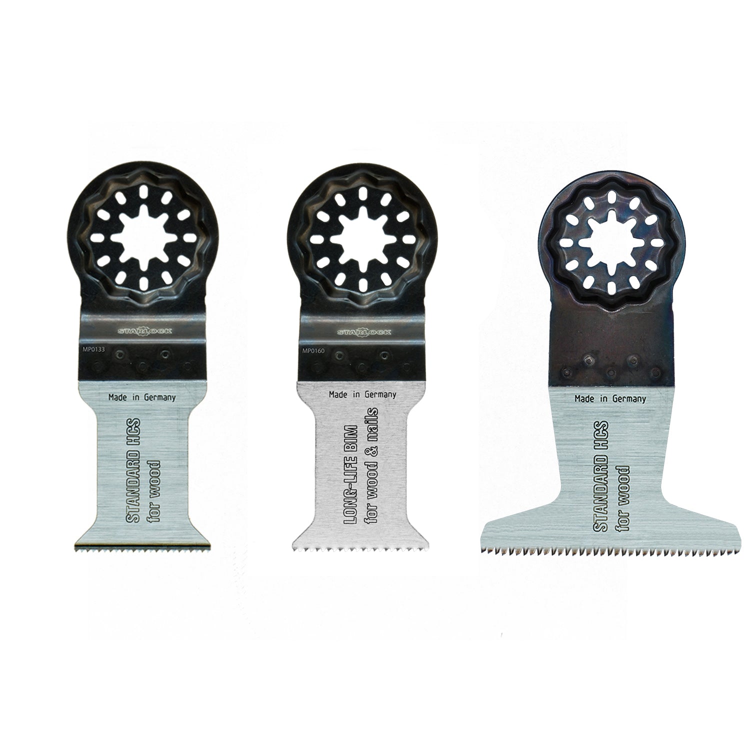 Mps Mps Oscillating Saw Blade Set Mix Wood Starlock