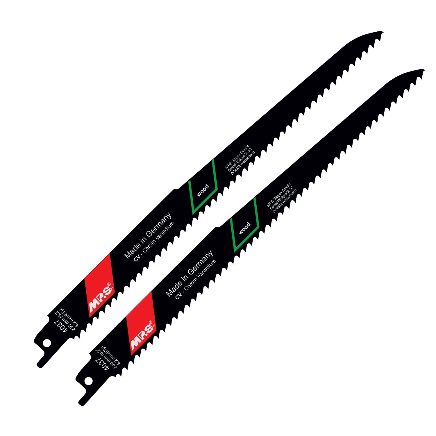 Mps Sabre Saw Wood 210 Mm Wood Cutter 6 Tpi 2/Pk S1344 D