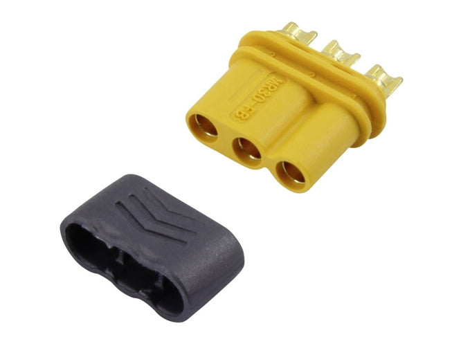 Battery Connector Socket 3 W In Line 30 A 500 V Mr30 Fb