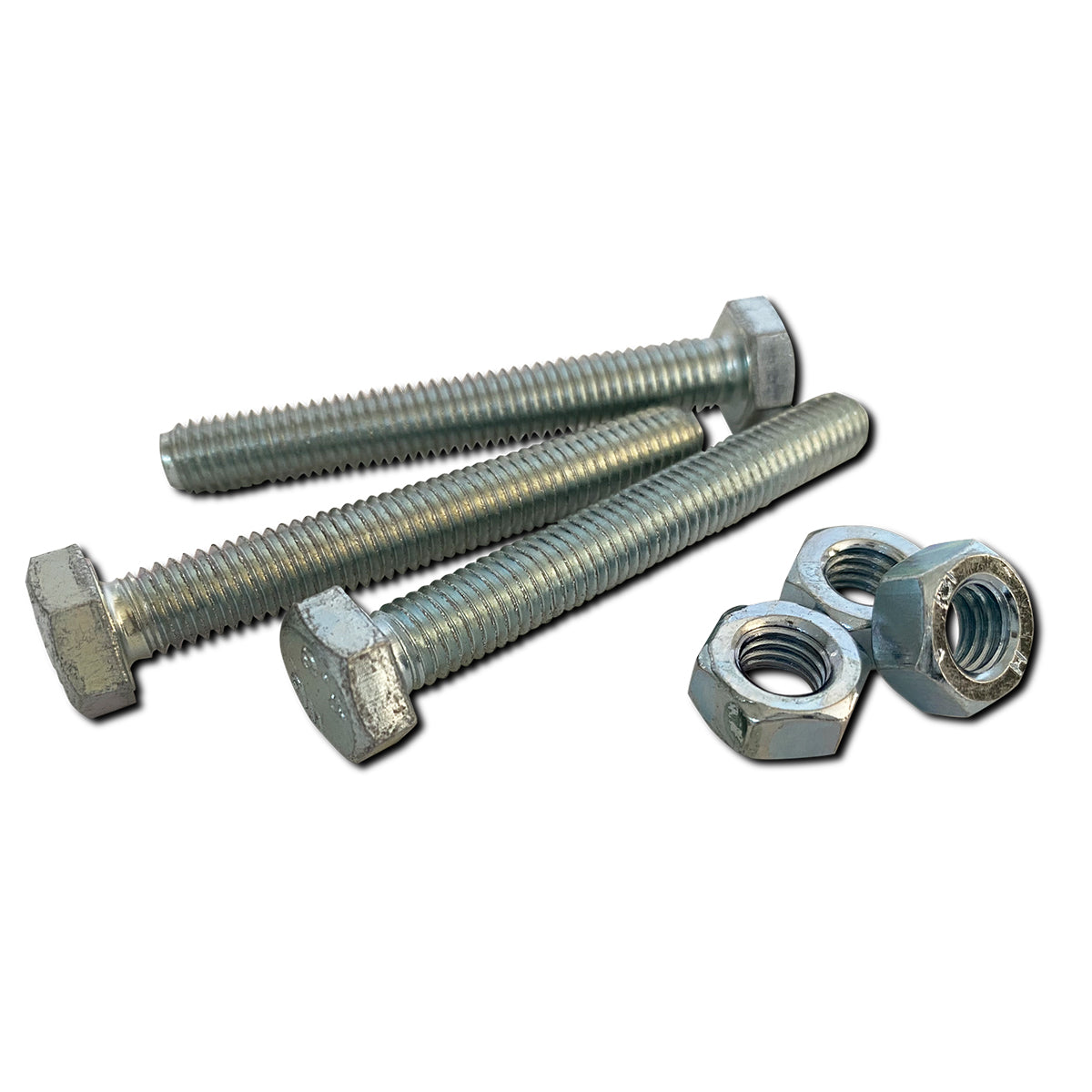 Ifasten Set Screw Ms And Nut Zp M8 X60 Mm 10 Pp
