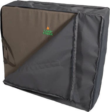 Camp Cover Mattress Cover 3 Divisional Single Charcoal - Livestainable.co.za