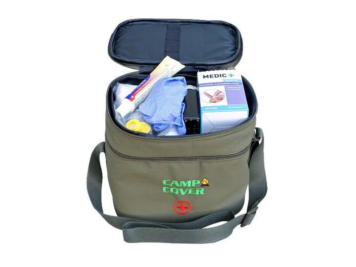 Camp Cover Medical First Aid Bag Kitted Khaki - Livestainable.co.za