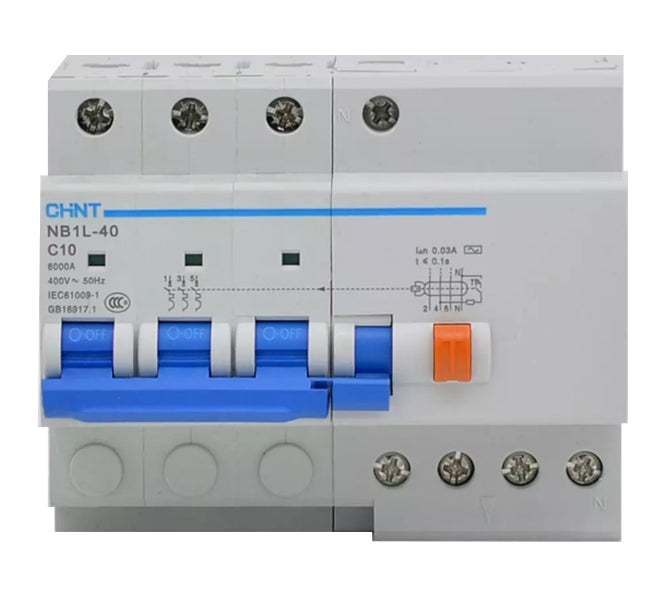 Mini Earth Leakage 3 P+N 40 A Nb1 L 63 3 P+N C40