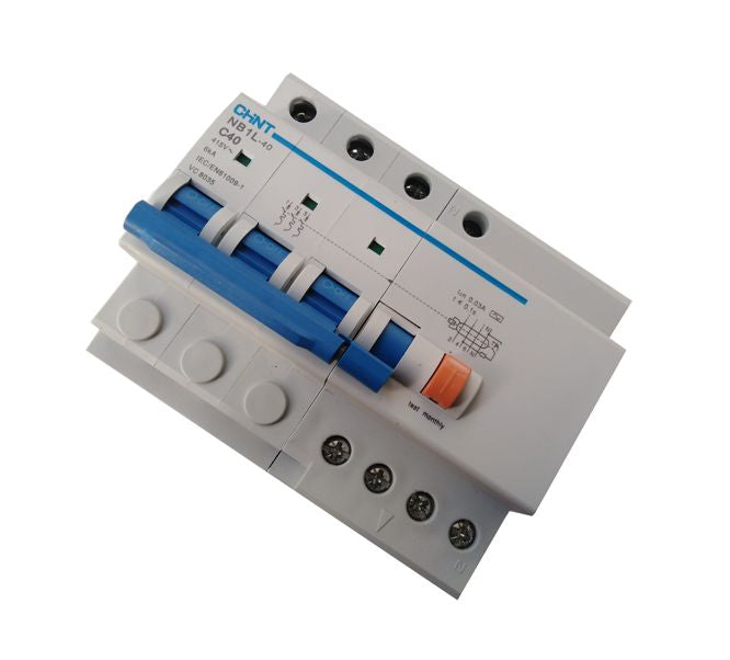 Earth Leakage Unit 3 P+N 40 A 30 Ma 6 Ka Nb1 L 40 3 P+N C40 30m A 6 Ka