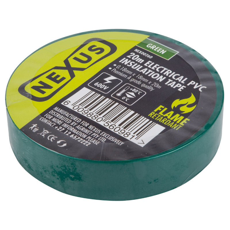 Nexus Insulation Tape 20 M Green