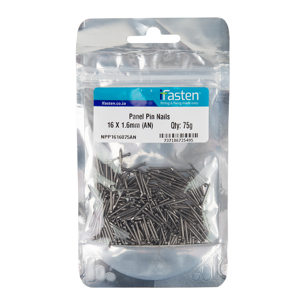 Ifasten Nail Panel Pin 16 Mmx1.60 Mm 75 G Pp