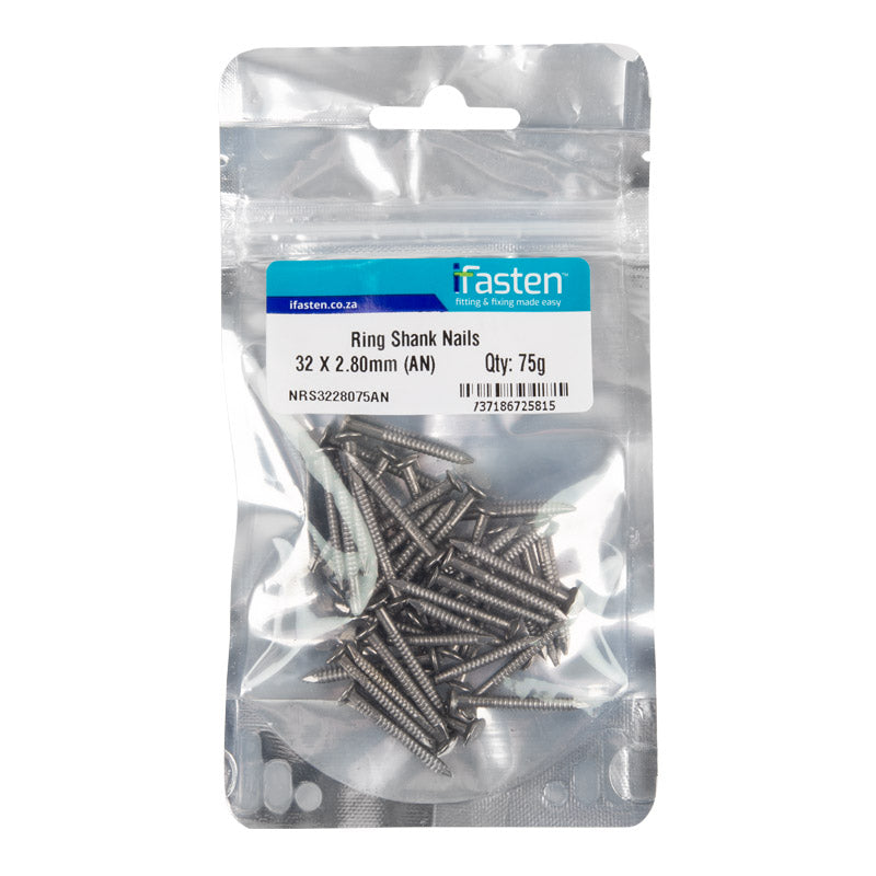 Ifasten Nail Ring Shank 32 Mmx2.80 Mm 75 G Pp