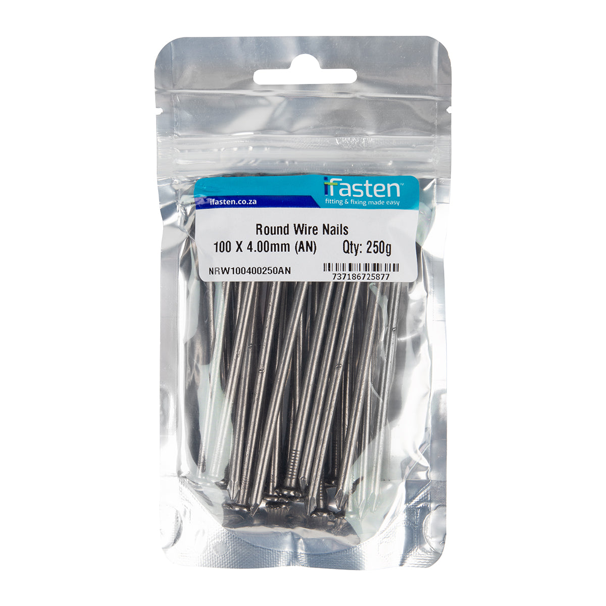 Ifasten Nail Wire Round 100 Mmx4 Mm 250 G Pp