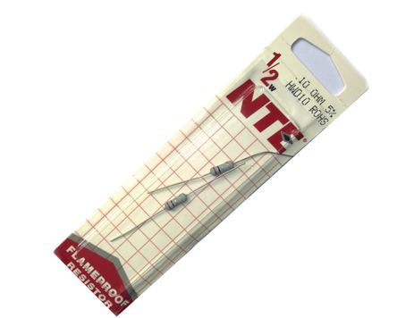 Resistor 1/2 W Round M/F 5% 0 E10 (In 2pcs Pack) Nte Hwd10