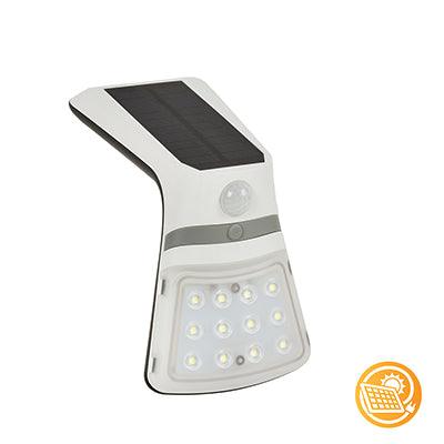 Solar Motion Sensor 1.5w W/Light White - Livestainable.co.za