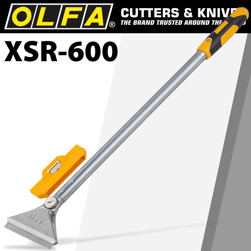 Olfa Heavy Duty Scraper 600 Mm With 0.8 Mm Blade And Safety Blade Cover - Livestainable.co.za