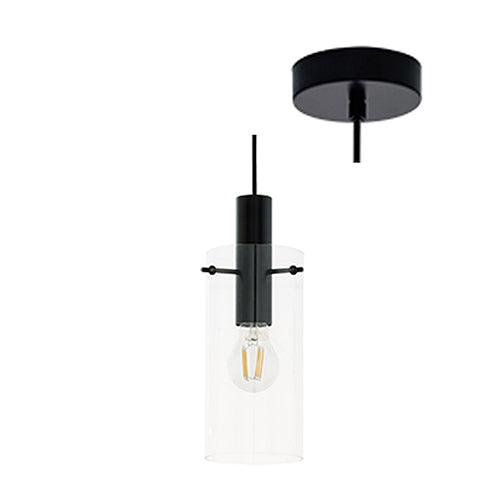 Montefino 1 Lt Pendant 110mm Black - Livestainable.co.za