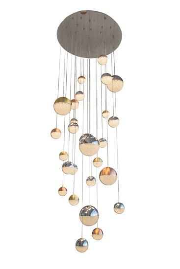 Halola Led 27 Lt Pendant 895mm Chrome - Livestainable.co.za