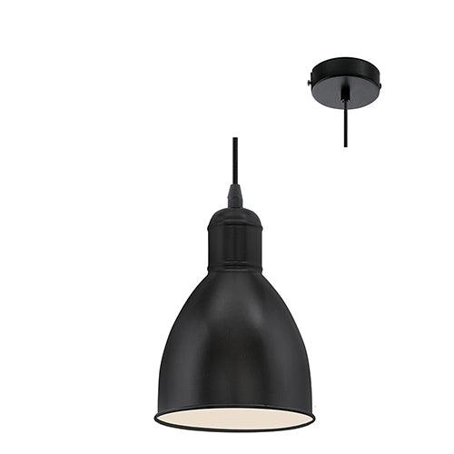 Priddy Pendant 155mm Black/White - Livestainable.co.za