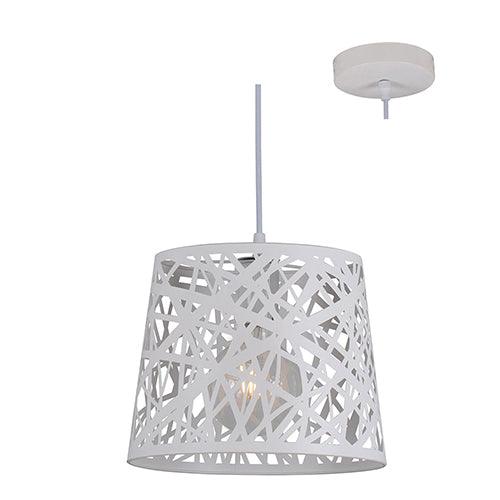 Fuji Pendant 250mm White - Livestainable.co.za