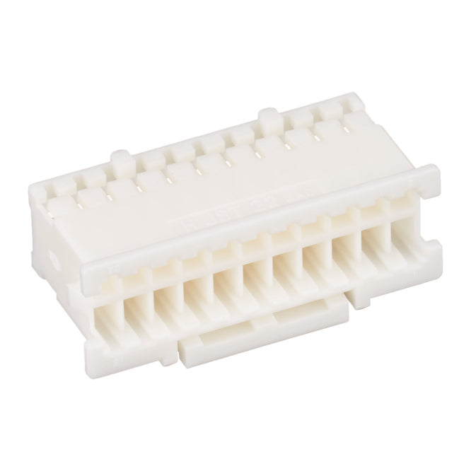 Connector Housing Dual Row Str 22 W P=2.0mm Padp 22 V 1 S