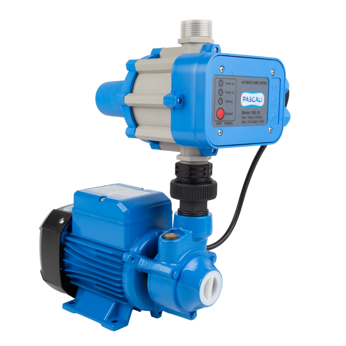 PASCALI PUMP PERIPHERAL + CONTROLLER 0.37KW 230V