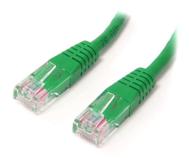 Cat5 E Network Lead Rj45 Rj45 Green 1:1 4.6 M Pc5 Eug3