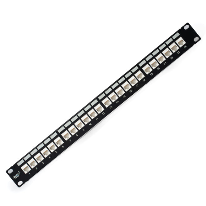 24 Port C6 A Patchpanel 19" 1 U Utp Patch24 D