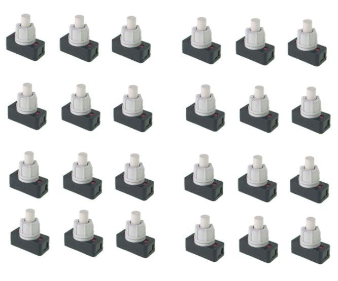 Bed Side Type Push Switch In Line 1 A 100/Bag Pbs 17 A 2 - Livestainable.co.za