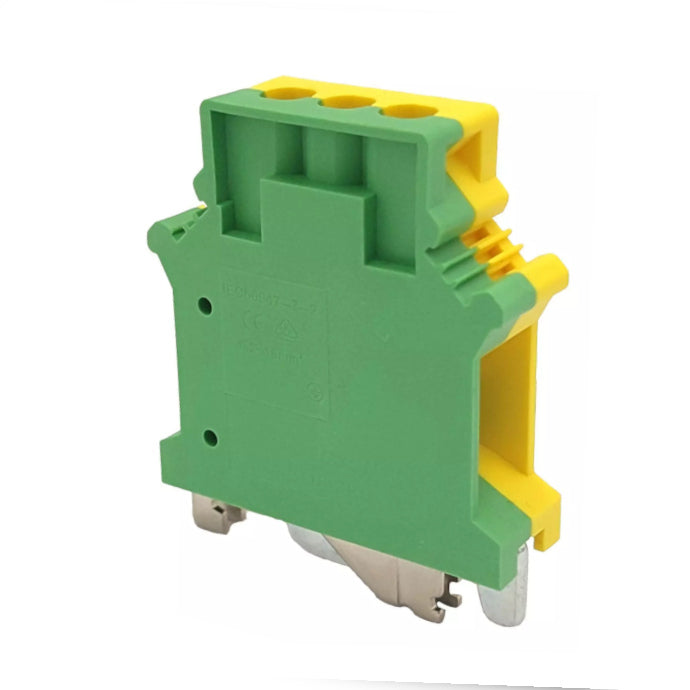 Earth Terminal Block Din Rail P=12.2 Pc16 Pe 01 P 1 Y 00 A(h)