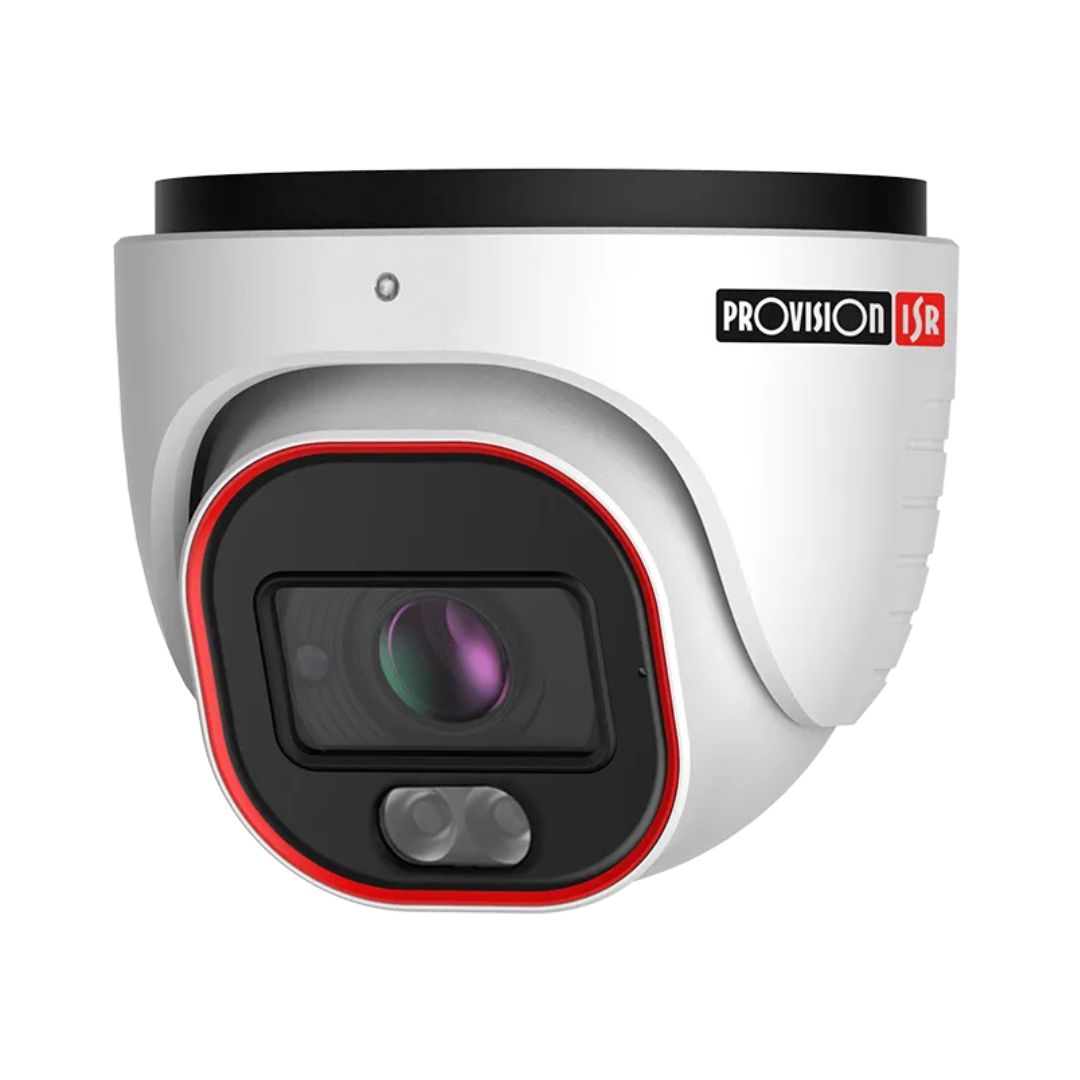 Provision Dome MVF 2.8-12MM 4MP 40M IR Active Deterrence 1 Alarm In & Out