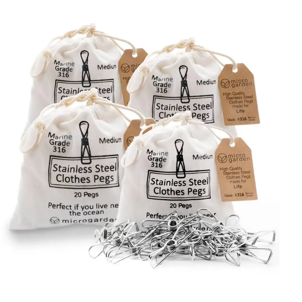 Stainless Steel Pegs - Grade 316 -Pack of 80