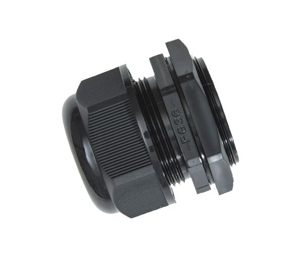 Black Compression Gland Ph=48mm Cab=22 32mm Pg36 Blk