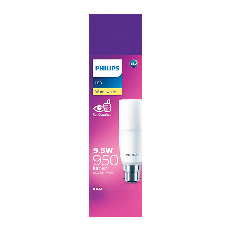 Philips Globe Ledstick 9.5 W 30 K Pin Type W/White
