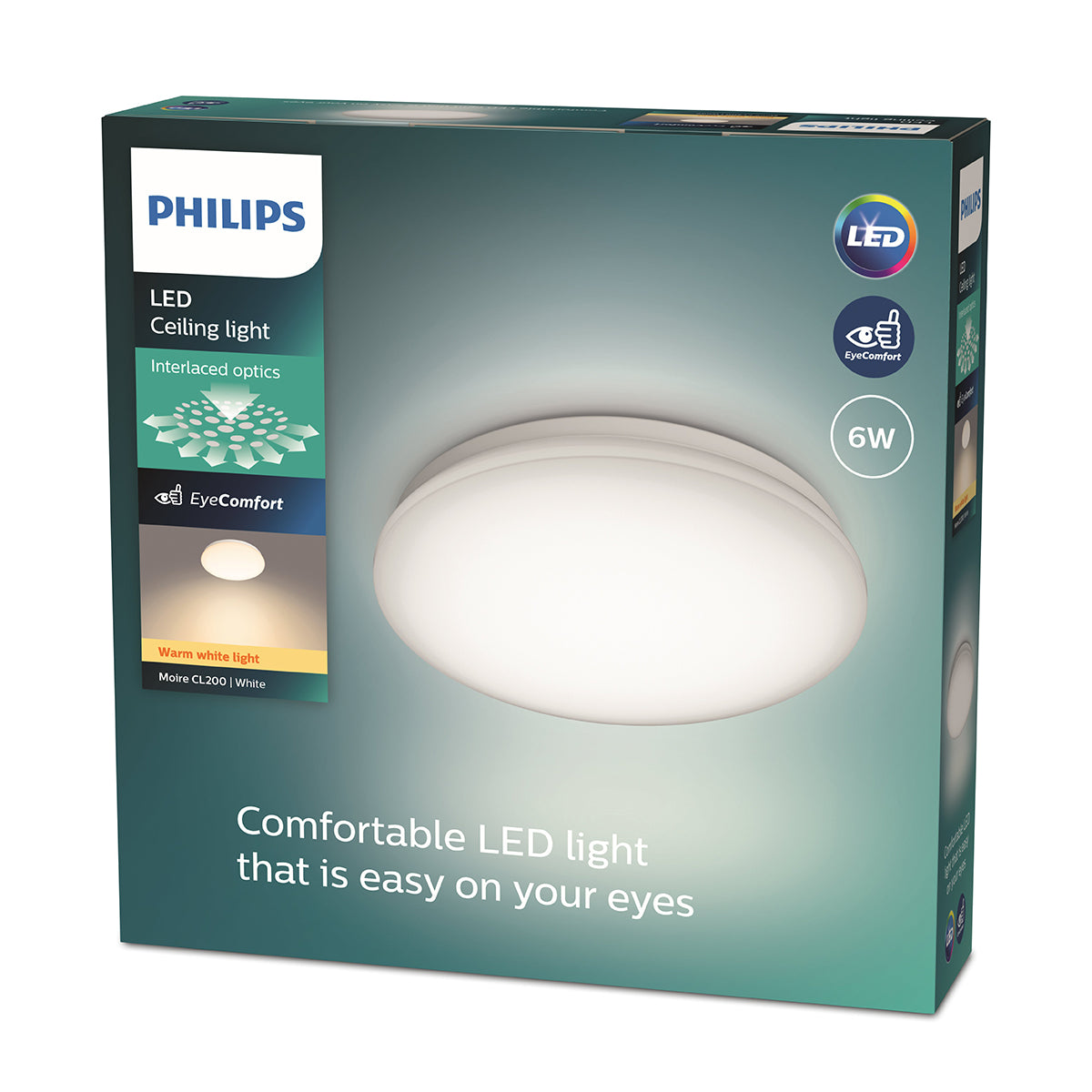 Philips Ceiling Light Round 6 W 40 K Cool White