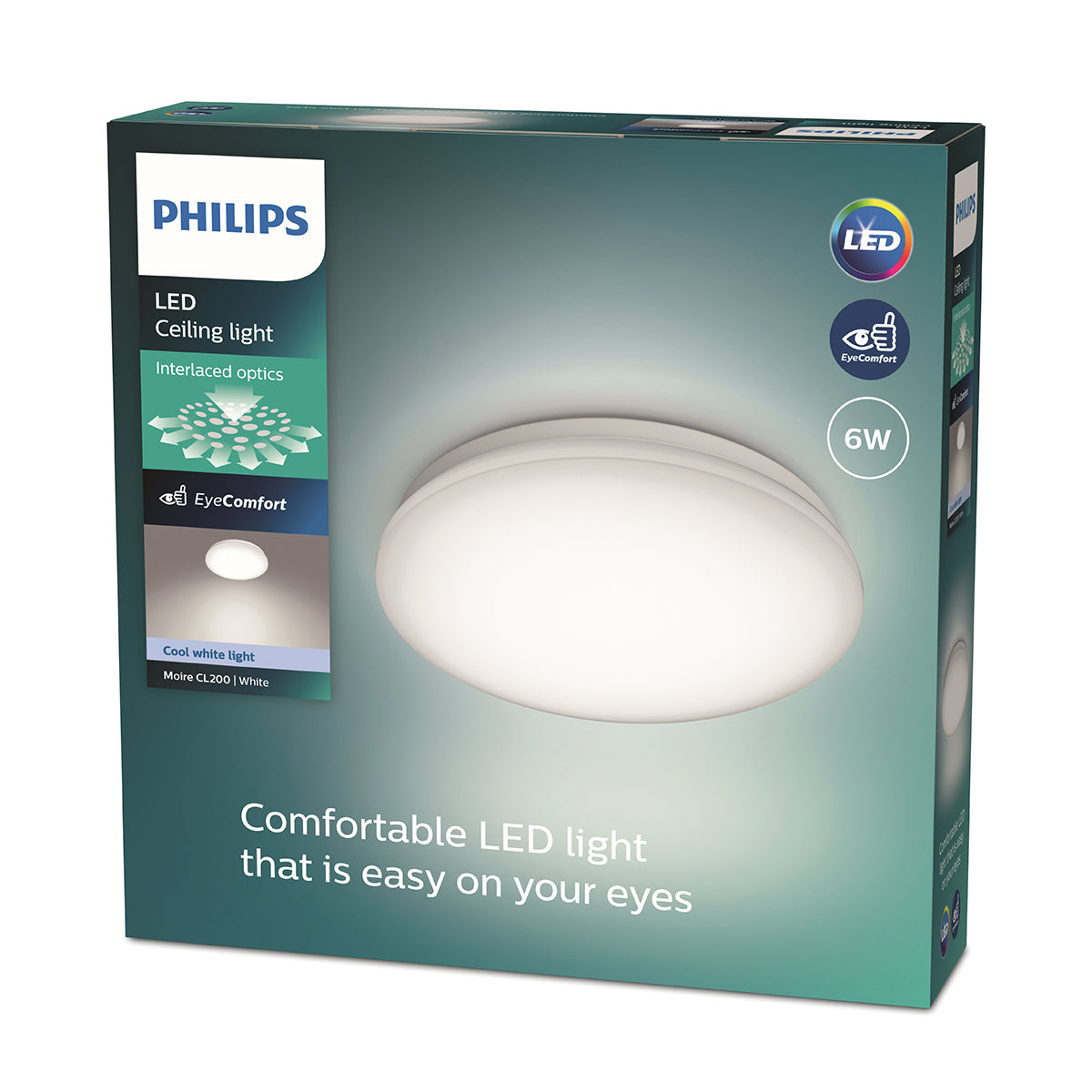 Philips Ceiling Light Round 10 W 27 K Warm White