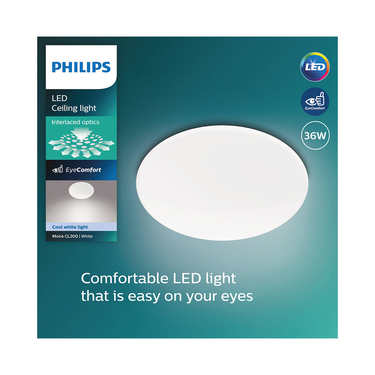 Philips Ceiling Light Round 36 W Led Ww Ozziet
