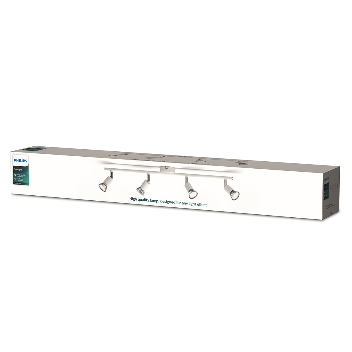 Philips Spotlight 4 X50 W White Tube Downlighter