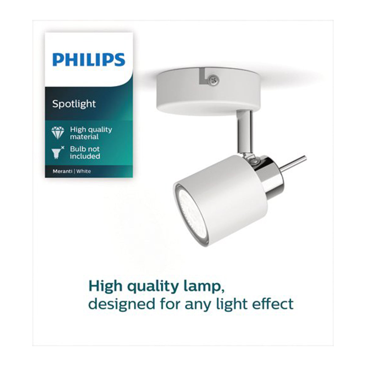 Philips Spotlight Single White 35 W Downlighter