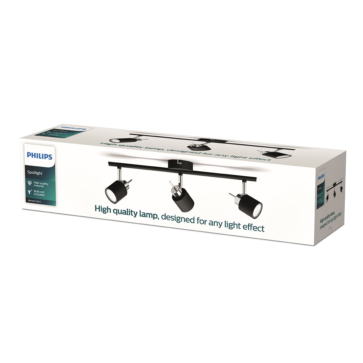 Philips Spotlight Tube Black 3 X35 W Downlighter
