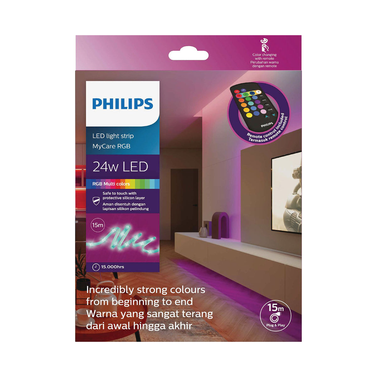 Philips Lightstrip Led 24 W 15 M Multi Colour