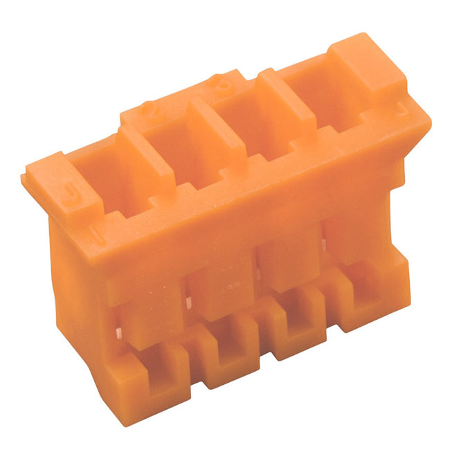 Connector Housing Socket Yellow 4 W P=2mm Phr 4 Y