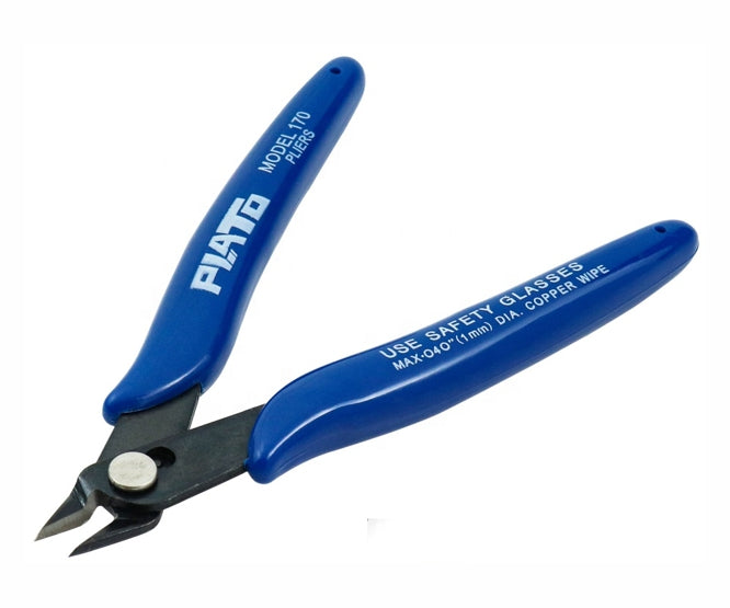 Low Profile Side Cutters Pliers Micro Shear 130mm Plato170
