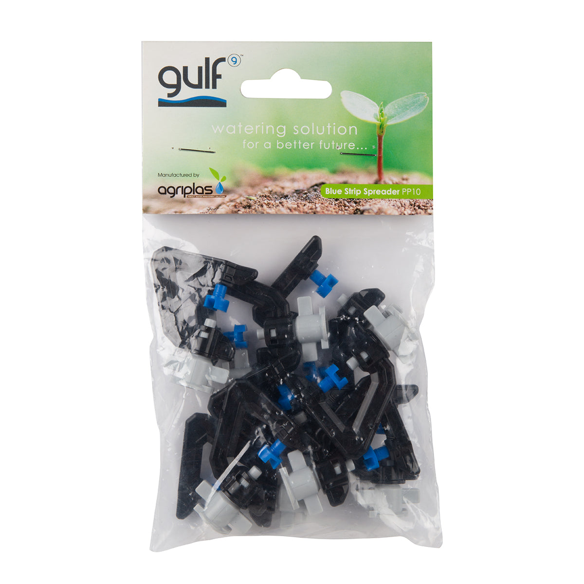 Gulf Sprinkler Blue Strip Spreader (10 Pk)