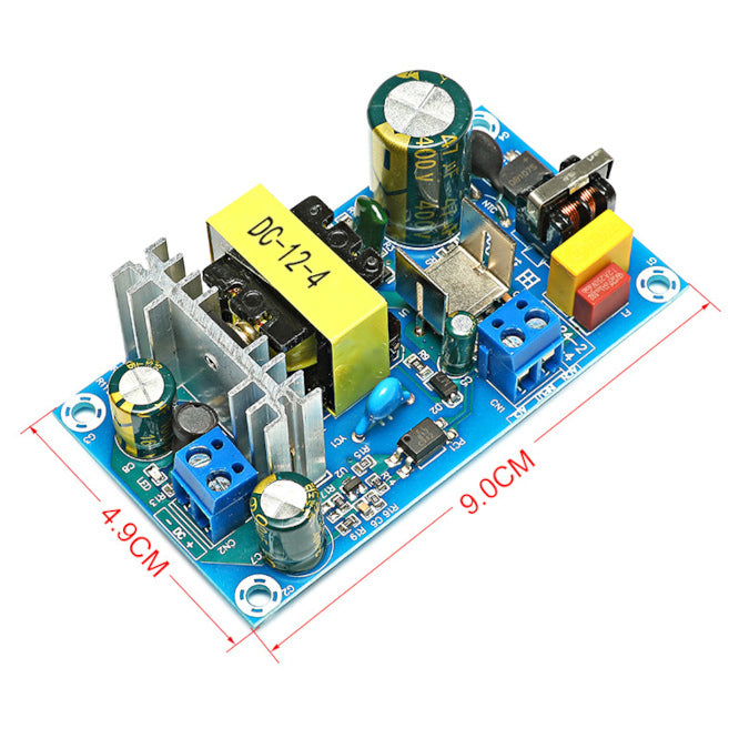 Power Supply O/F In=220 V Out=12 V 4 A 12 V4 A 48 W