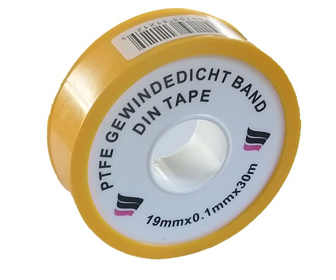 Ptfe German Din Tape 30 Mx19mmx0.1mm 5003030