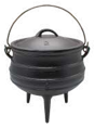 Cast Iron Potjie Pot Size 2 - Black
